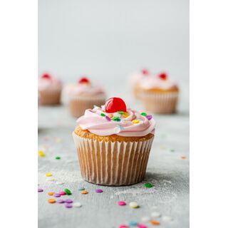 Cupcake Hồng Pastel (Hộp 6)